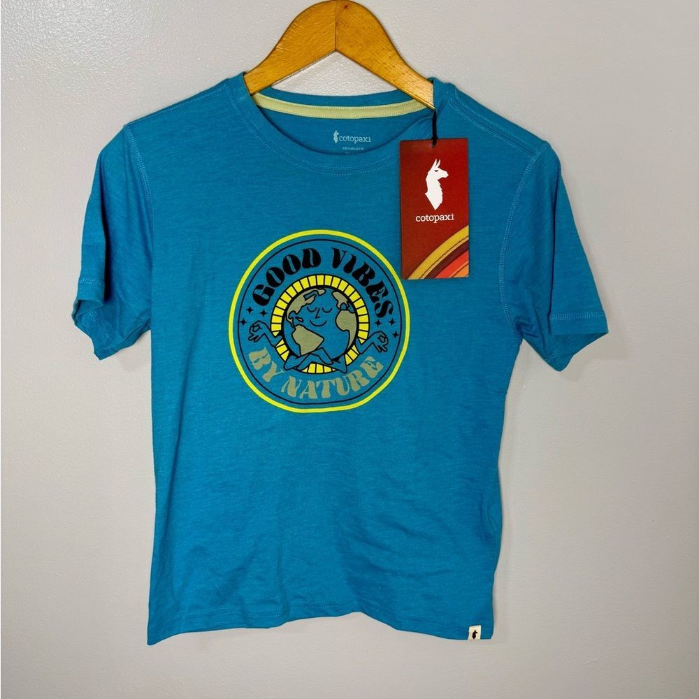 Cotopaxi Kids Blue Graphic T-Shirt | M
